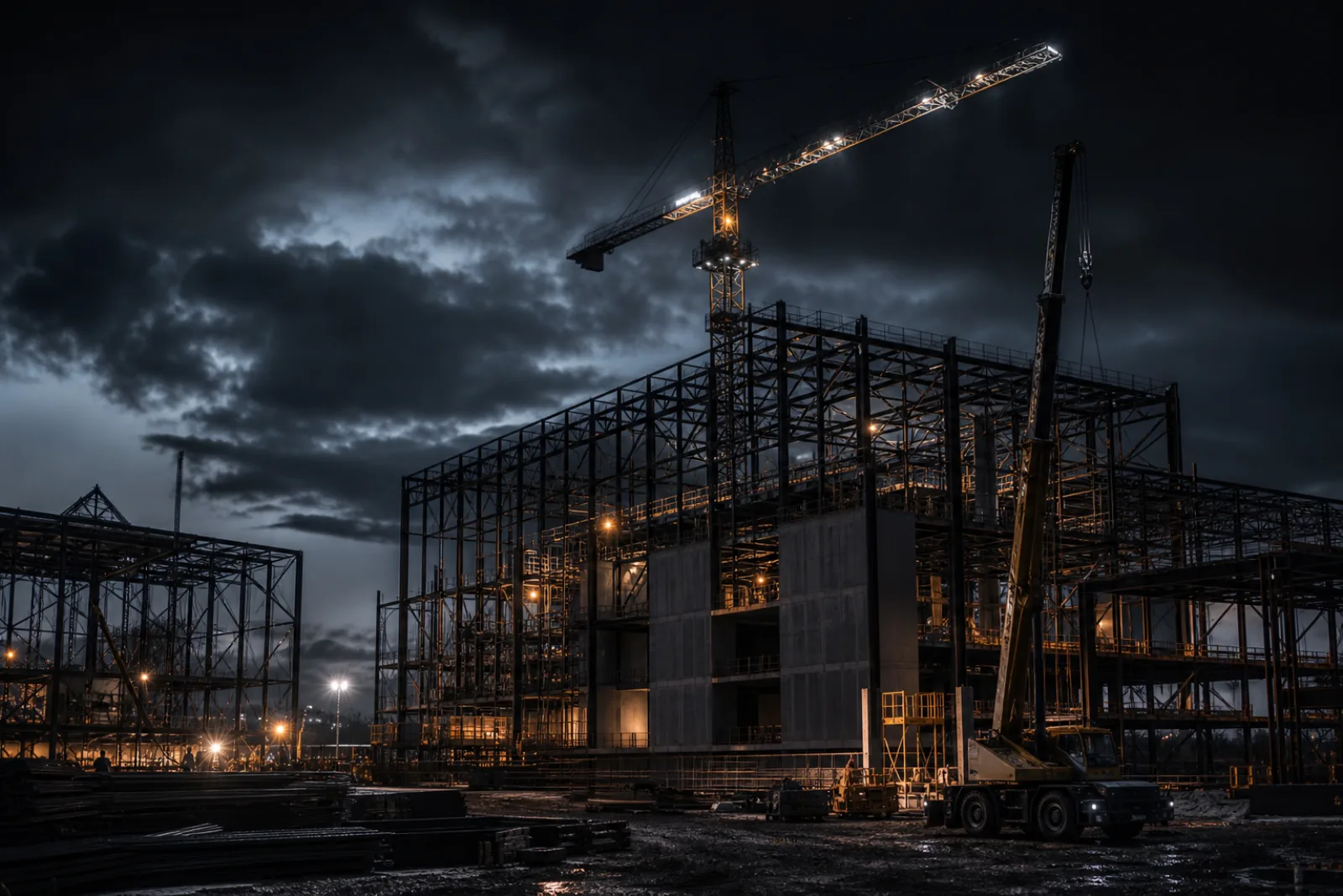 Infraestructura y construcción — vídeo industrial y CGI